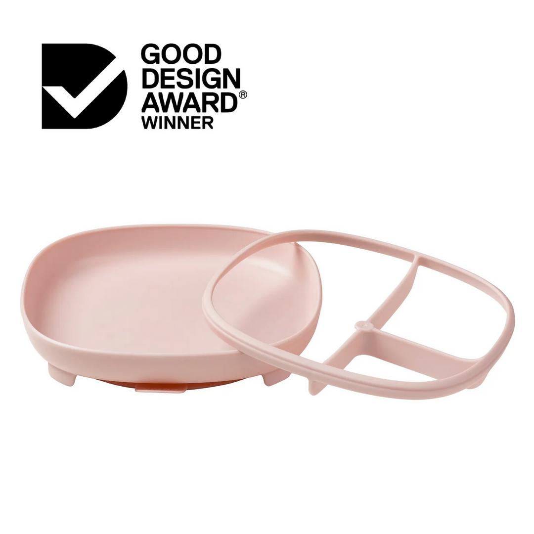 B.Box 2 in 1 Suction Plate - Blush