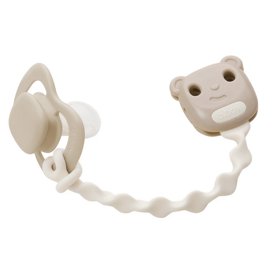 B.BOX Soother Clip - blush + vanilla
