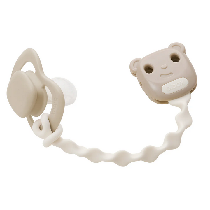 B.BOX Soother Clip - blush + vanilla