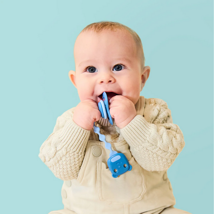B.BOX Soother Clip - sage + ocean