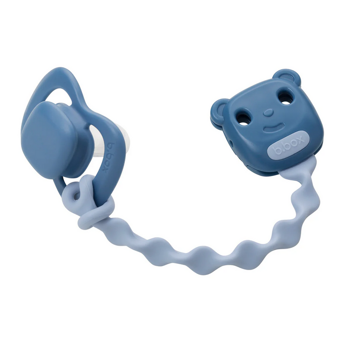 B.BOX Soother Clip - sage + ocean