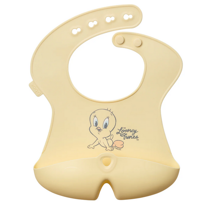 B.box Looney Tunes silicone bib - Tweety