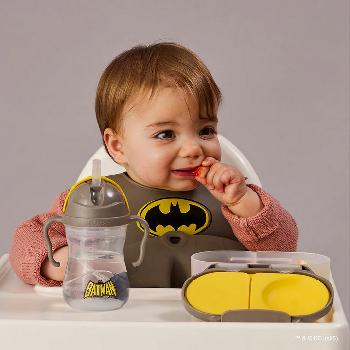 B.box Batman silicone bib