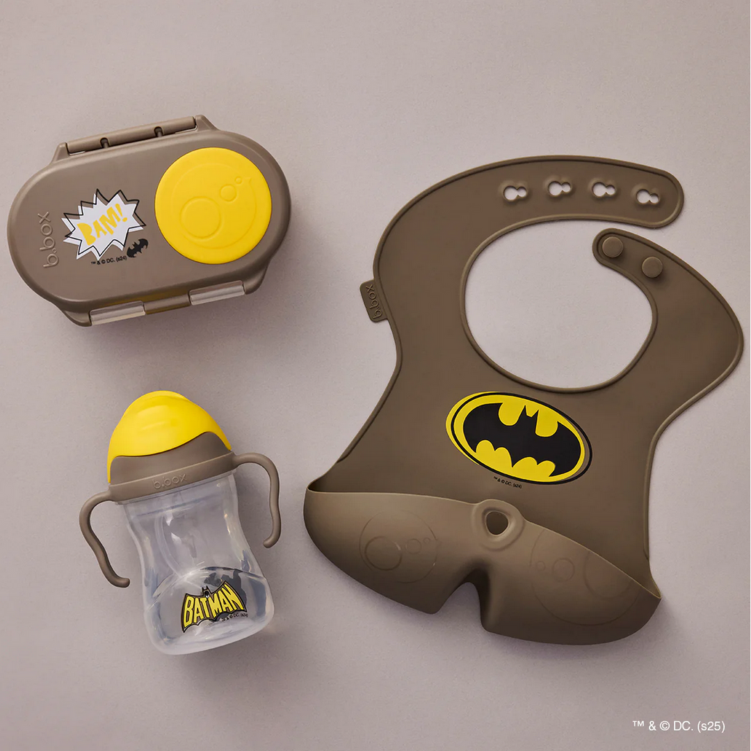 B.box Batman silicone bib