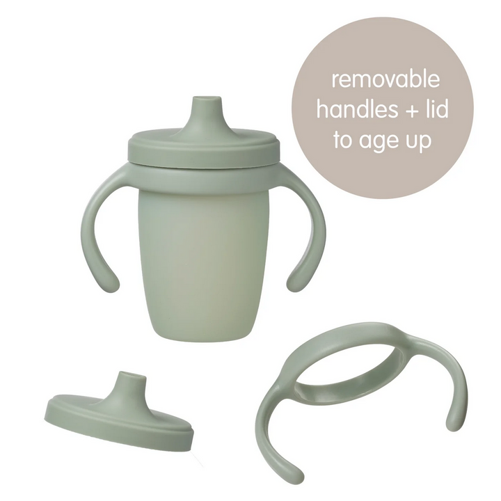 B.box Silicone Spout Cup - sage