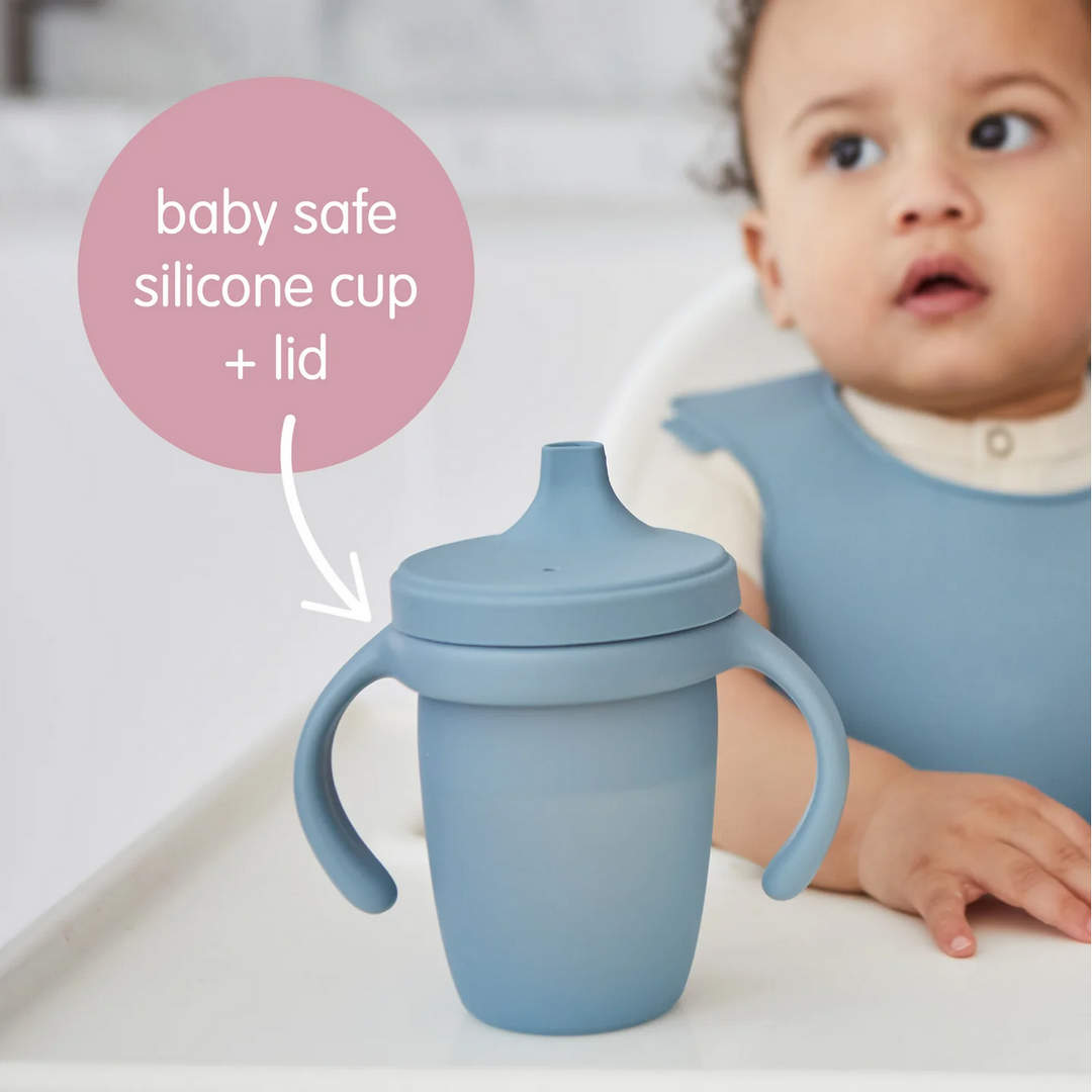 B.box Silicone Spout Cup - Latte