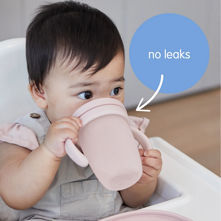 B.box Silicone Spout Cup - Latte