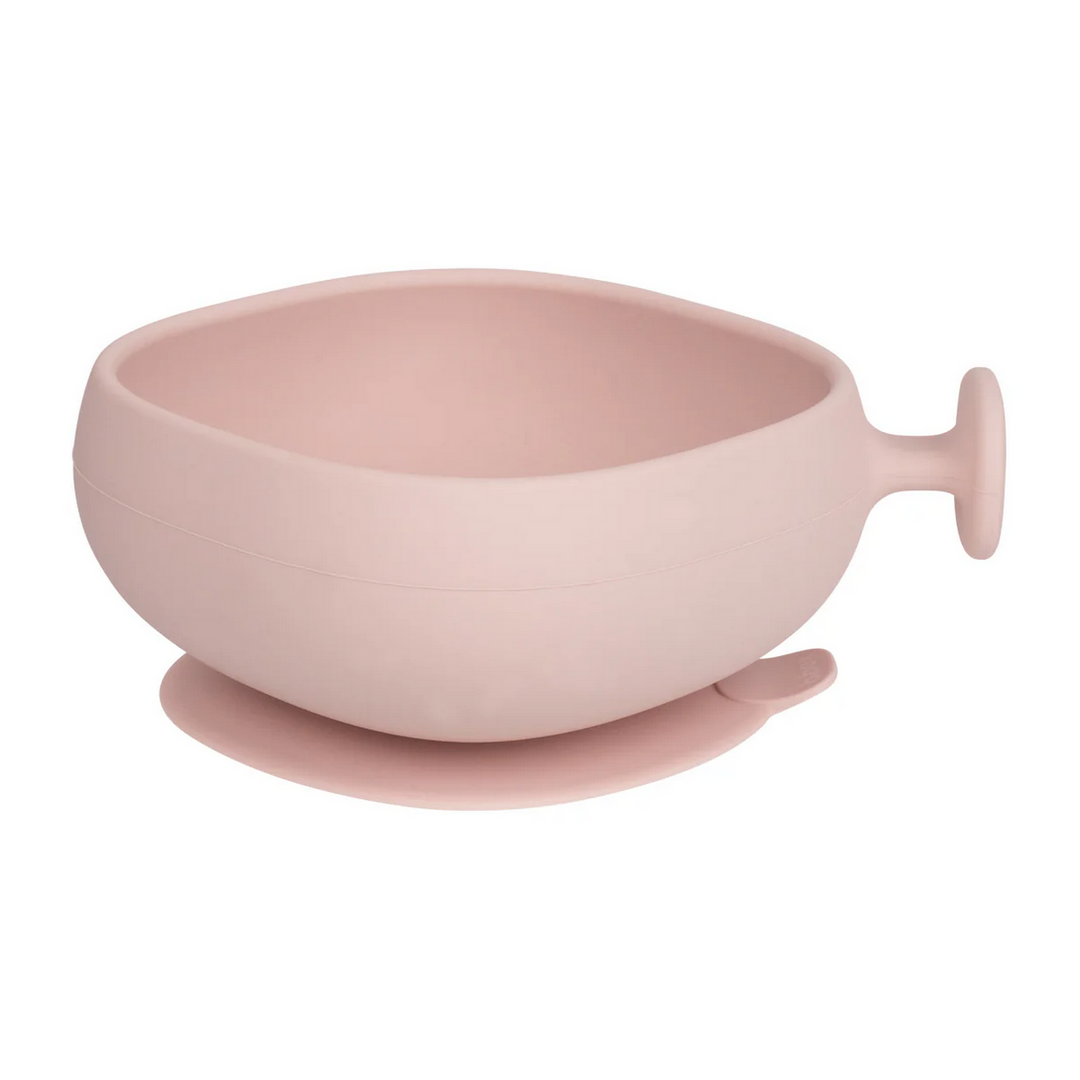 B.box  Silicone Bowl + Lid - blush