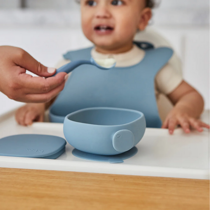 B.box  Silicone Bowl + Lid - Ocean