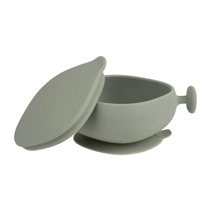 B.box  Silicone Bowl + Lid - sage