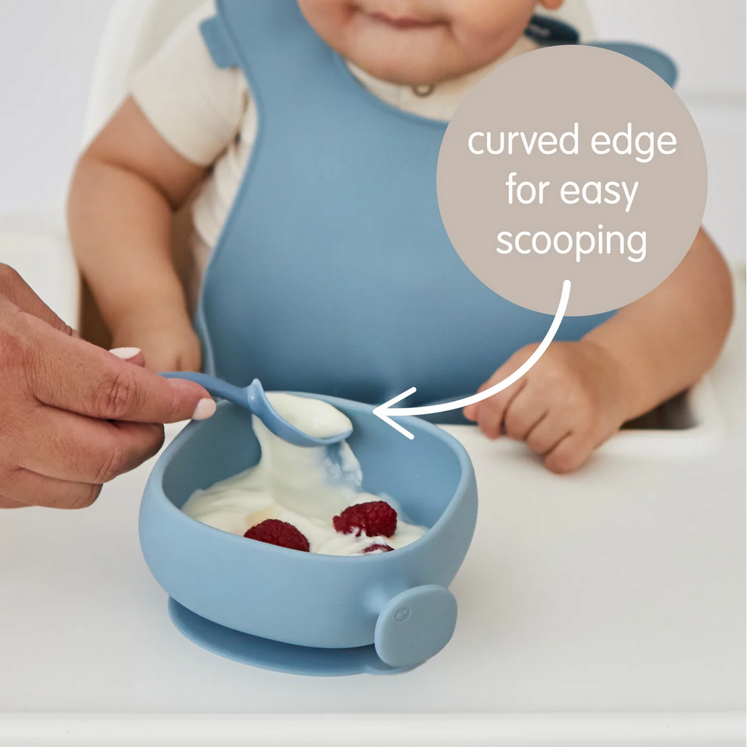 B.box  Silicone Bowl + Lid - sage