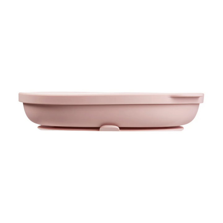B.box Silicone Plate + Lid - Blush