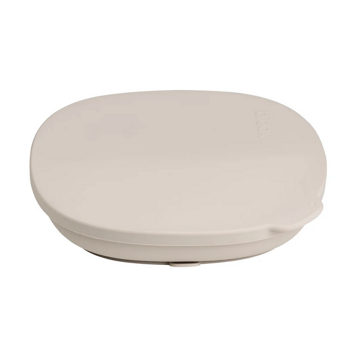 B.box Silicone Plate + Lid - latte