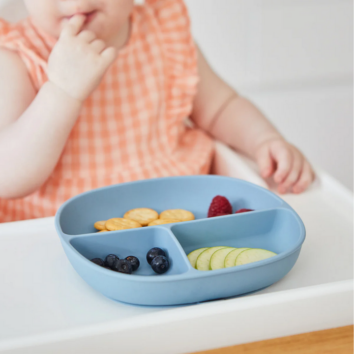 B.box Silicone Plate + Lid - Ocean