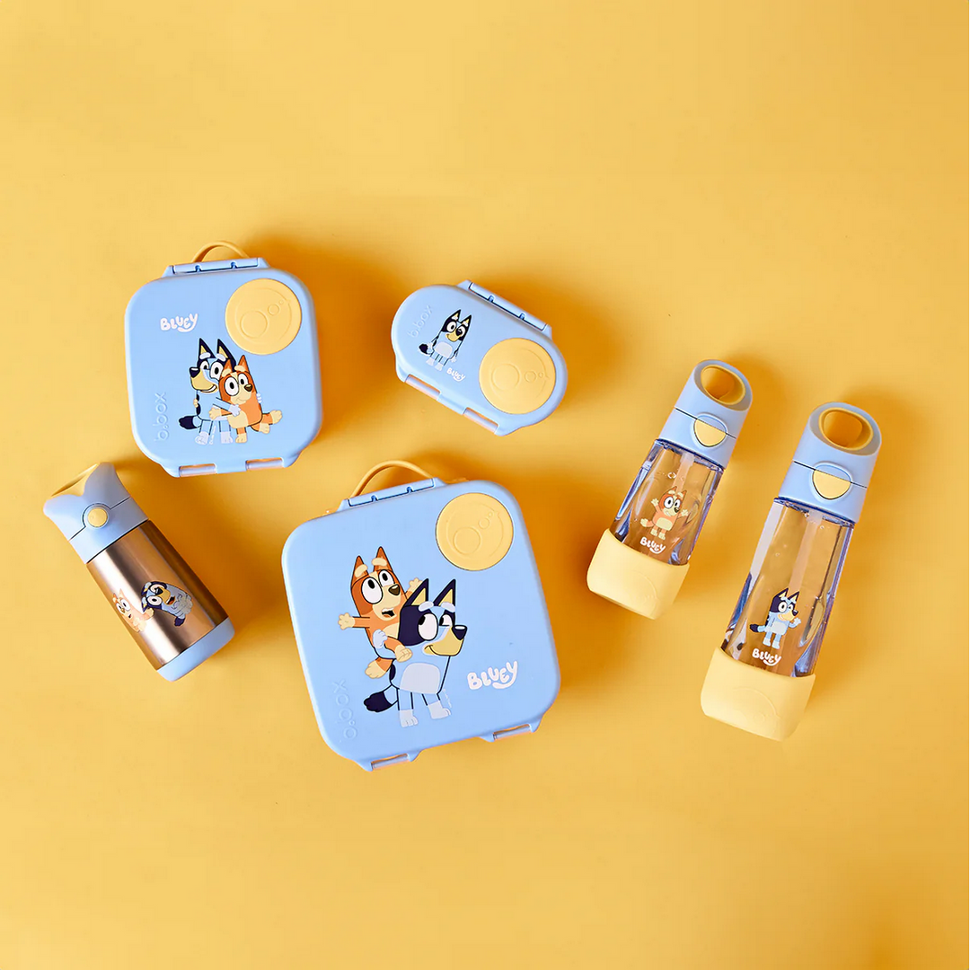 B.box Tritan Drink Bottle 600mL - Bluey