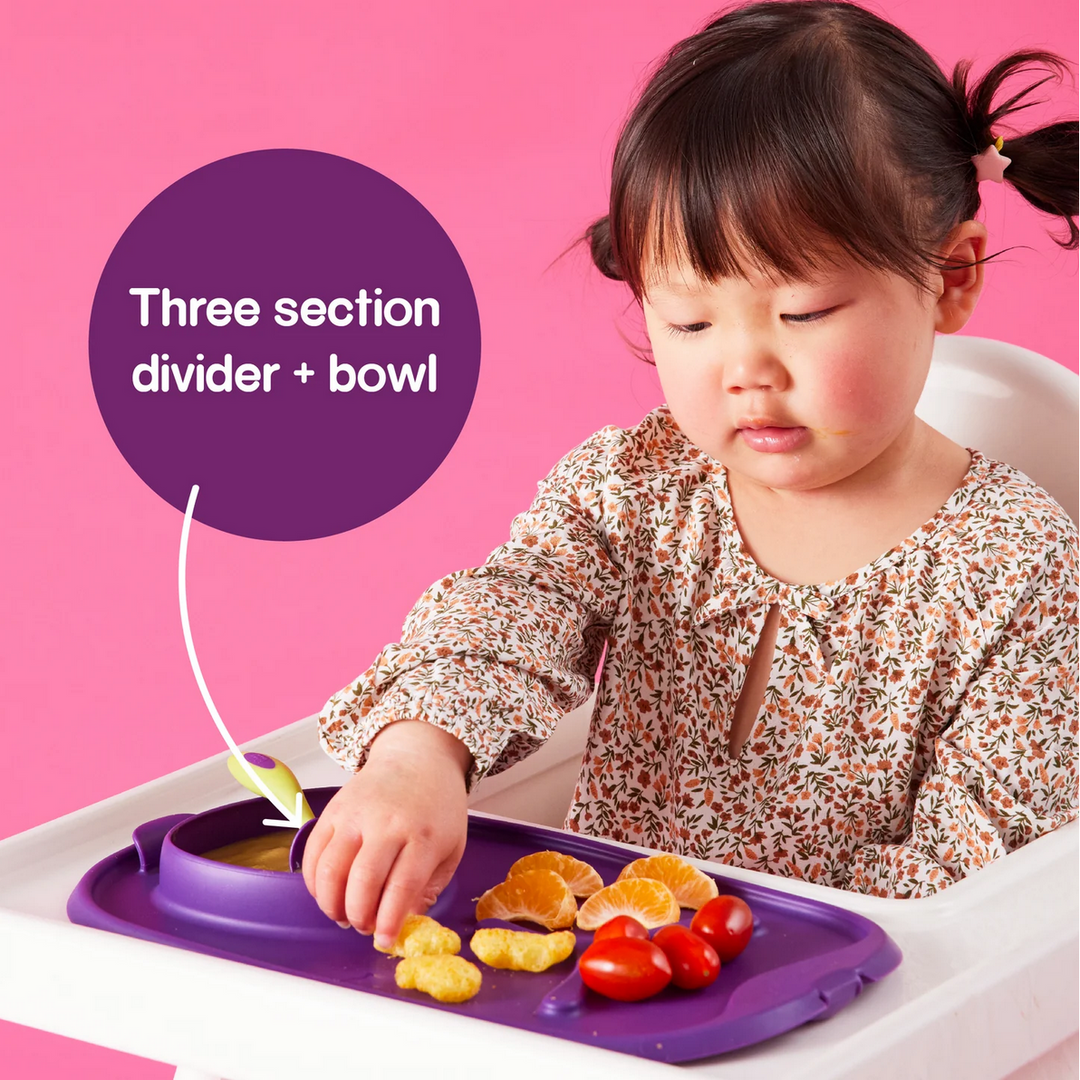 B.Box roll + go mealtime mat -  passion splash