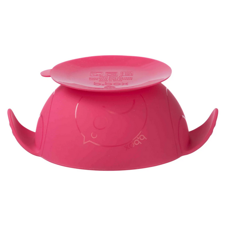 B.Box Silicone Bowl + Spoon - Strawberry Shake