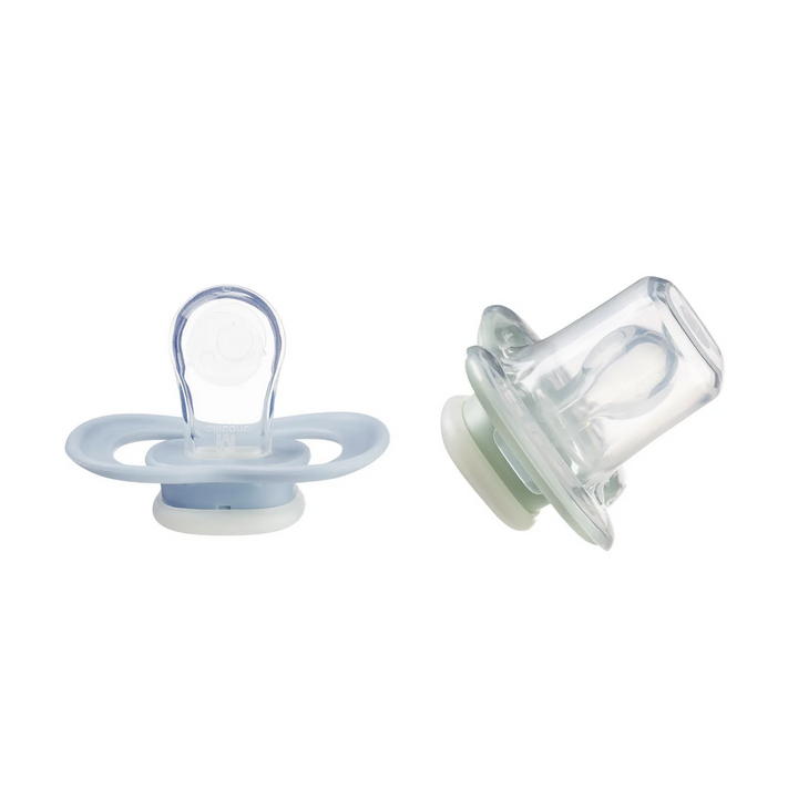 B.box Pacifier Silicone Glow Two Pack - Assorted