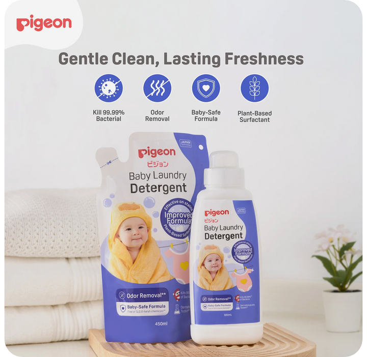 Pigeon Baby Laundry Detergent 500ml (NEW)