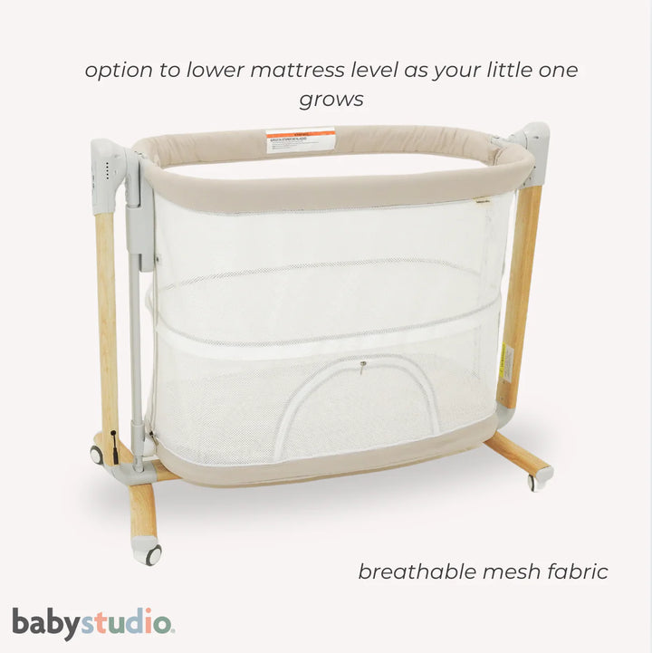 Baby Studio Rockabye V2 - The Soothing Bassinet (mattress included) NEW