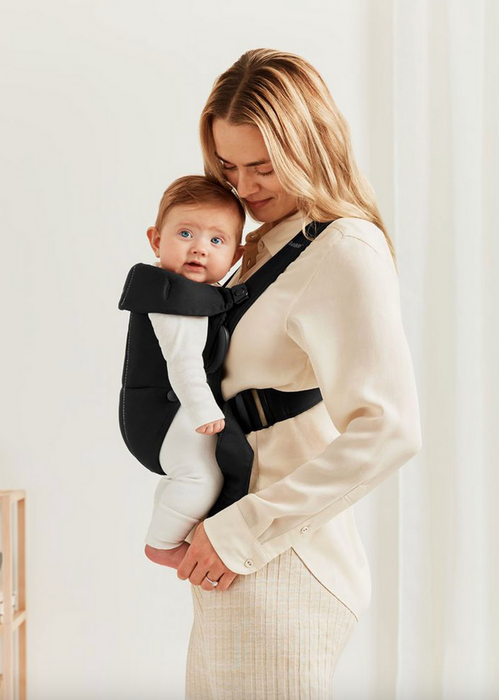 Babybjorn Baby Carrier Mini - Woven, Black
