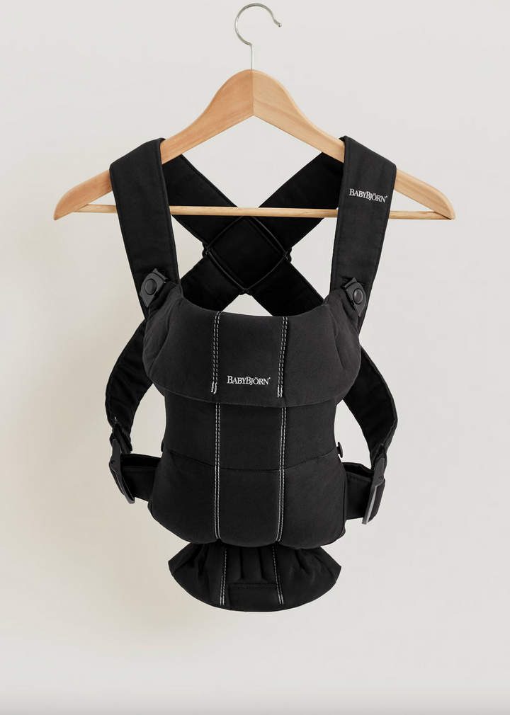 Babybjorn Baby Carrier Mini - Woven, Black