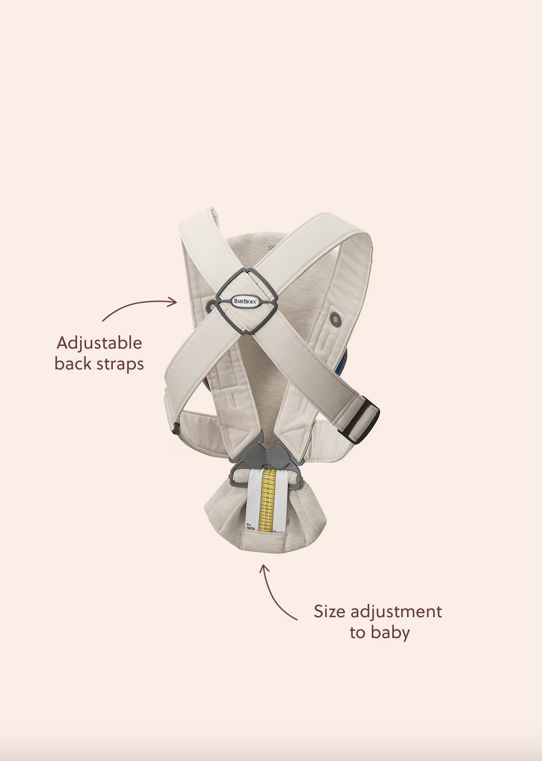 Babybjorn Baby Carrier Mini - Woven, Black