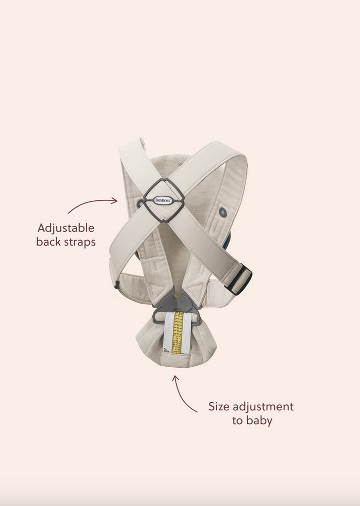 Babybjorn Baby Carrier Mini - Woven, Black