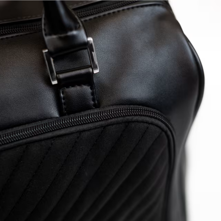 ISOKI DOUBLE ZIP SATCHEL - MIDNIGHT
