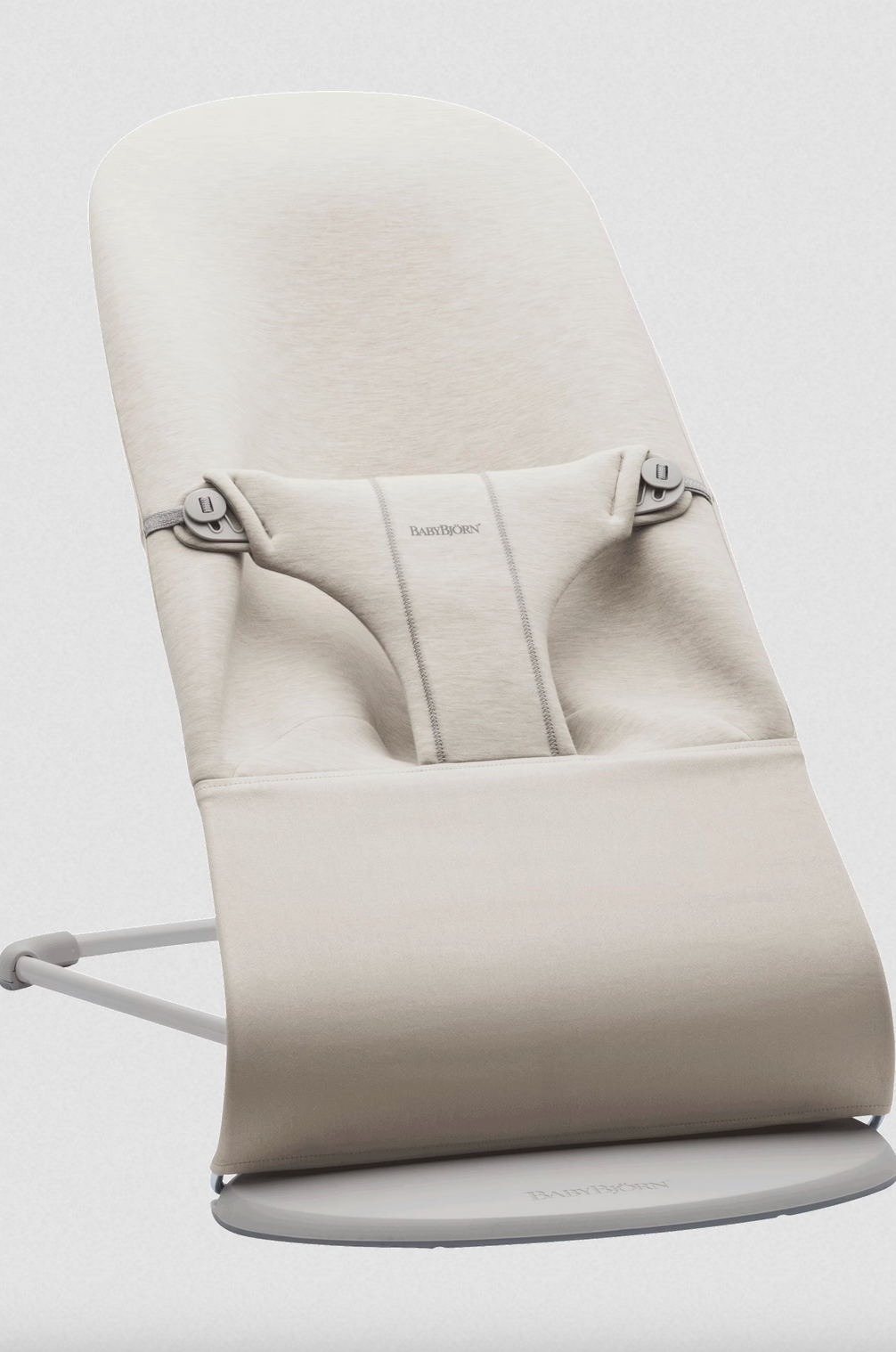 BabyBjorn Bouncer Bliss - 3D jersey, Light beige
