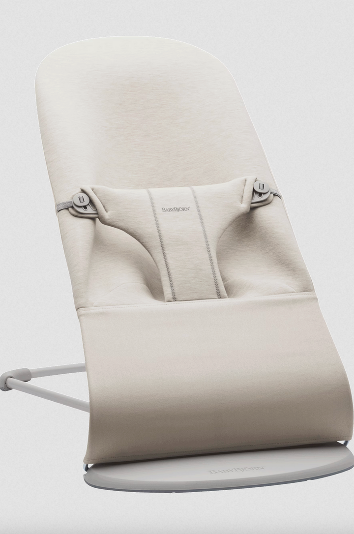 BabyBjorn Bouncer Bliss - 3D jersey, Light beige