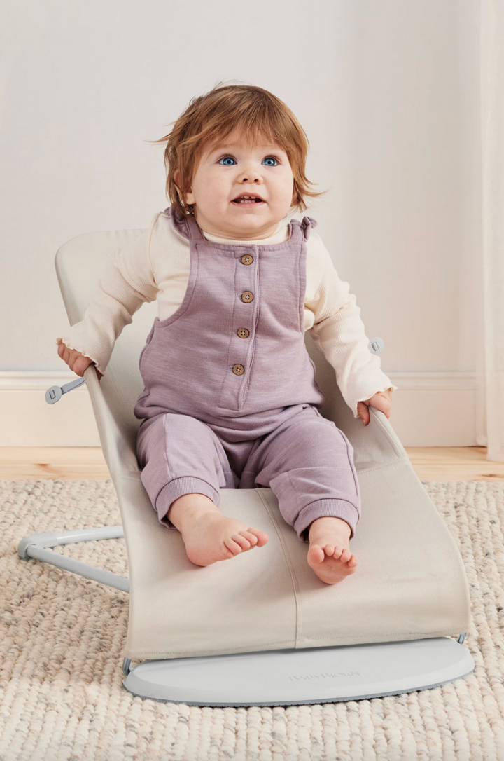 BabyBjorn Bouncer Bliss - 3D jersey, Light beige