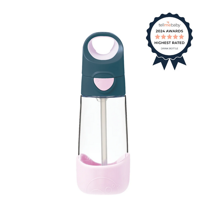 B.Box Tritan Drink Bottle 450ml - Indigo Rose