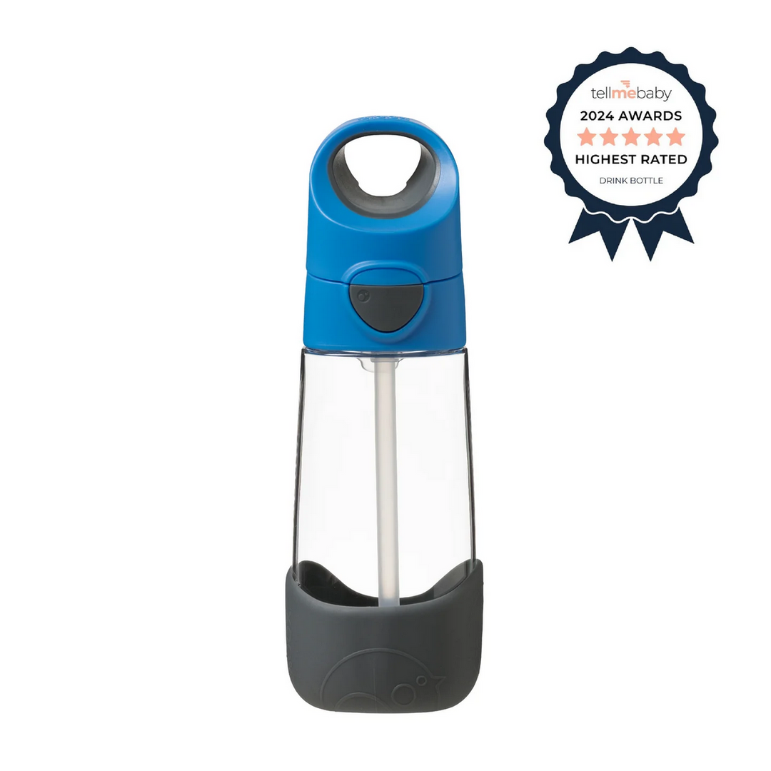 B.Box Tritan Drink Bottle 450ml - Blue Slate