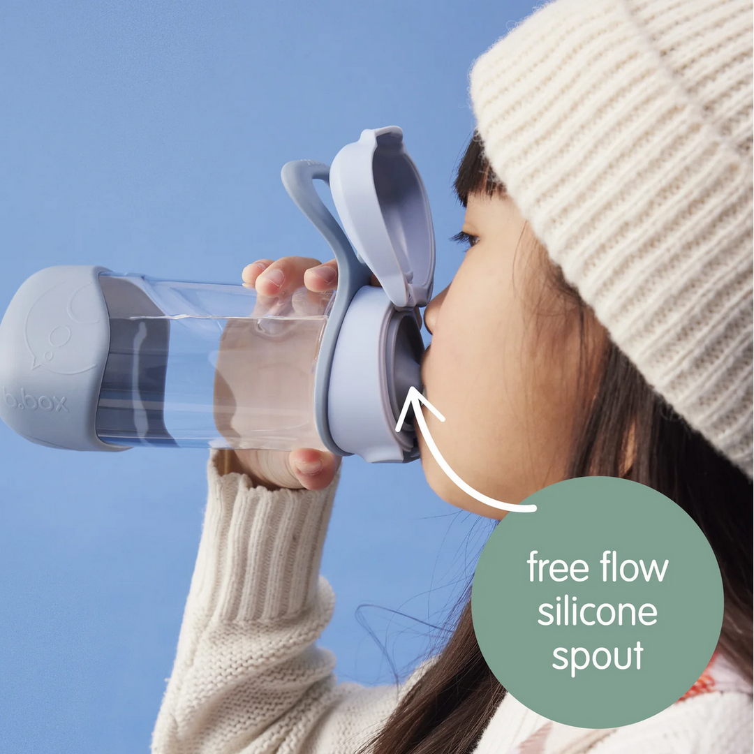 B.box SPORT SPOUT  BOTTLE 450ML - Lemon Twist