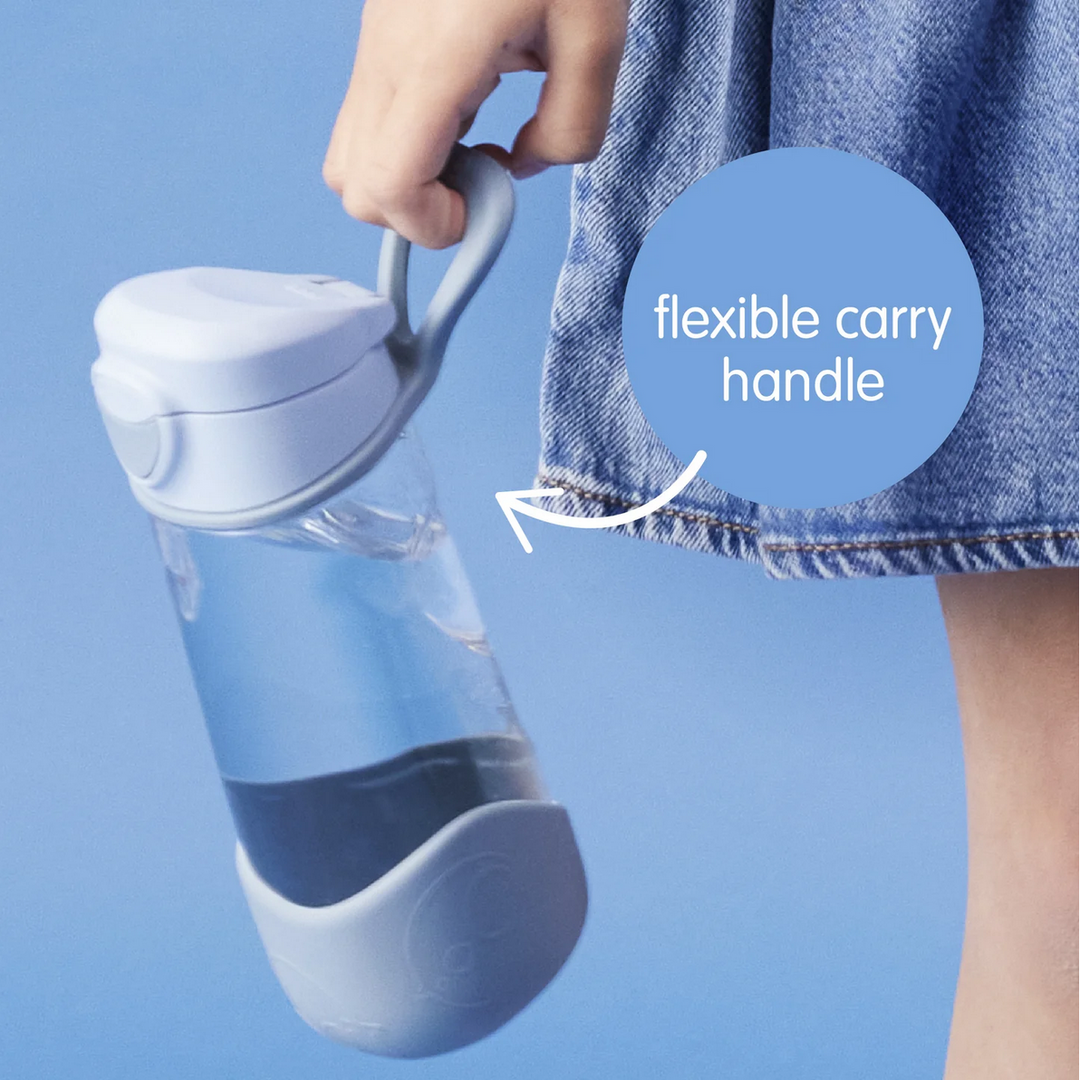 B.box SPORT SPOUT  BOTTLE 450ML - Blush Crush