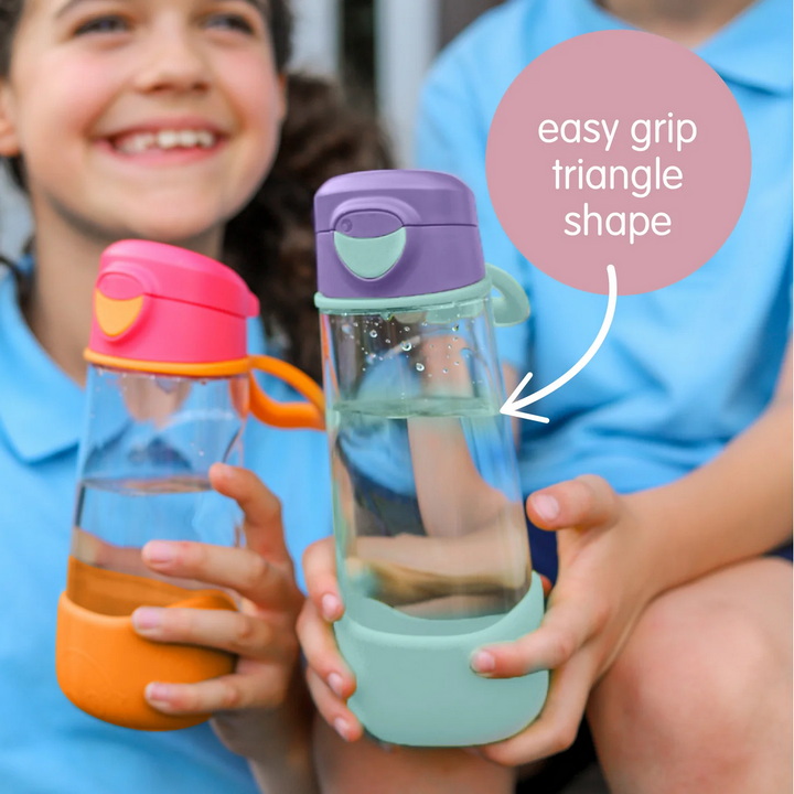 B.box SPORT SPOUT  BOTTLE 450ML - Blush Crush