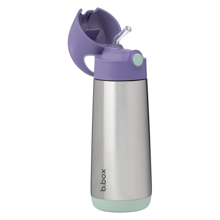 B.Box Insulated Drink Bottle 500ml - lilac pop