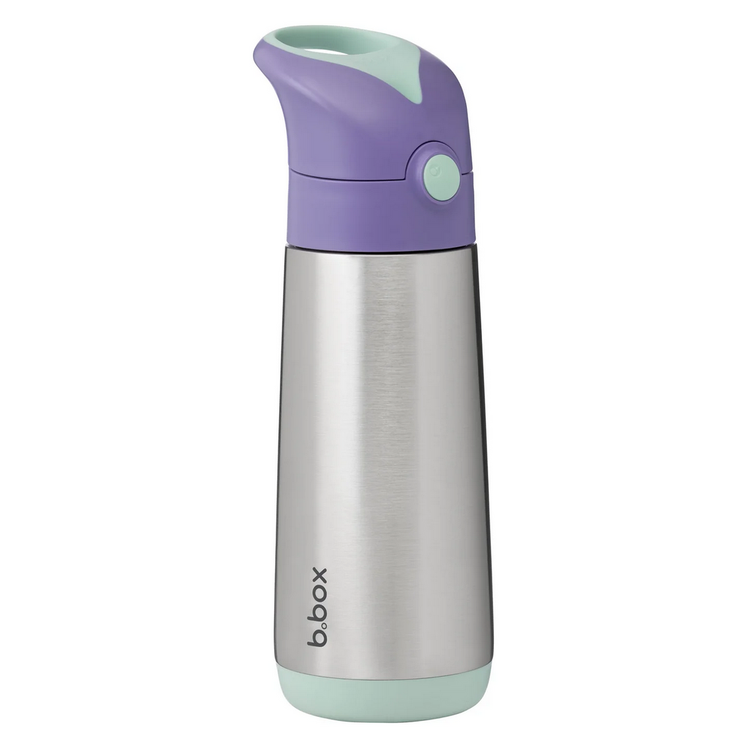 B.Box Insulated Drink Bottle 500ml - lilac pop