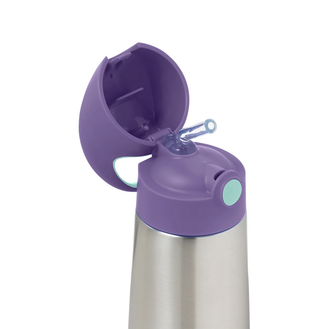 B.Box Insulated Drink Bottle 500ml - lilac pop