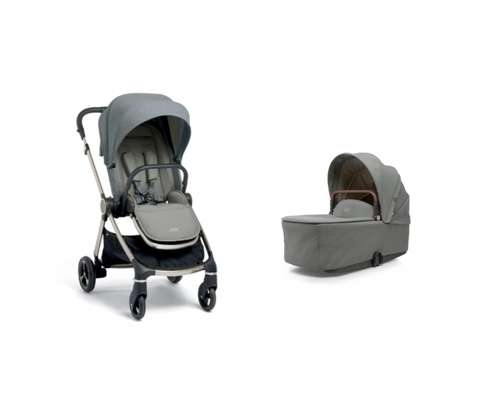 Mamas & Papas Strada Pram and Carrycot -Grey Melange