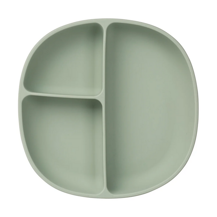 B.box Silicone Plate + Lid - Sage
