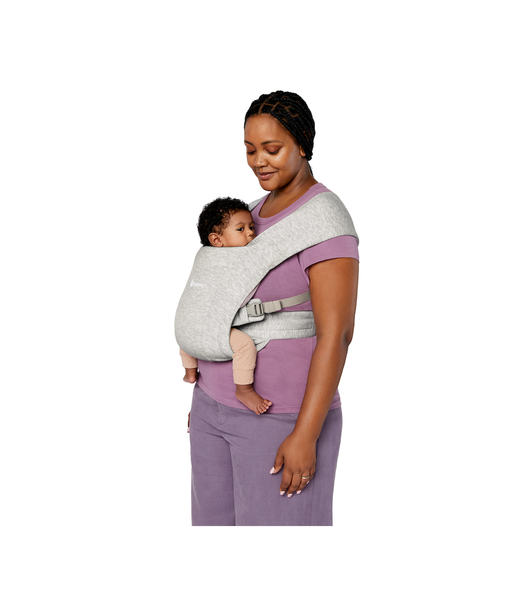 Ergobaby Embrace Newborn Carrier - Soft Grey