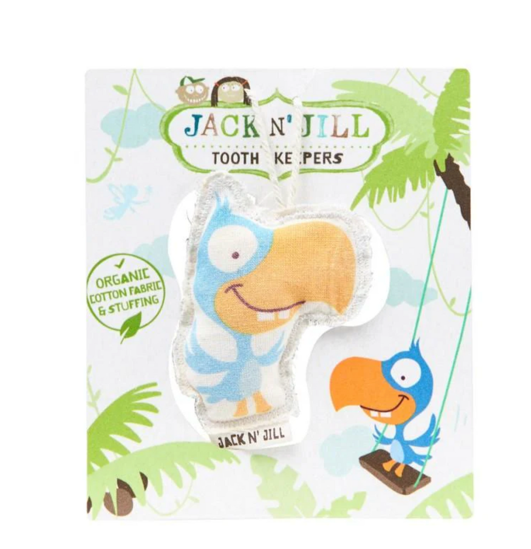 Jack N Jill organic cotton toothkeeper