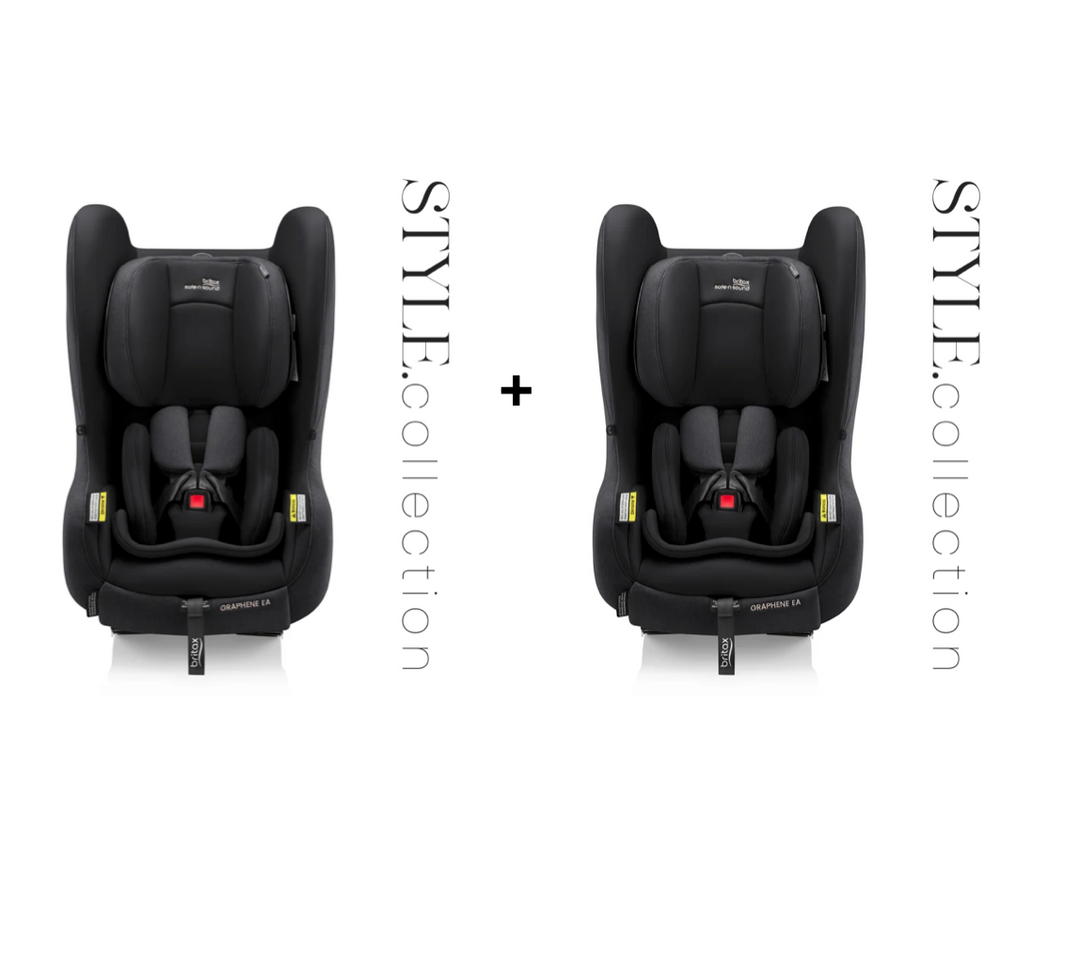 Britax Graphene EA Style -  Raven Black (3714) *2 Bundle