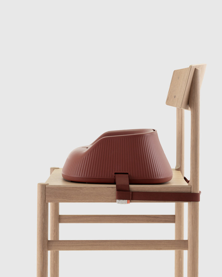 Hannie Portable High Chair - Mahogany Red