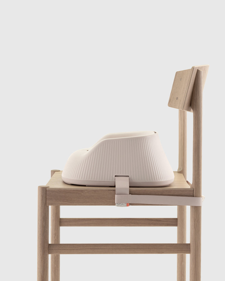 Hannie Portable High Chair - White Sand