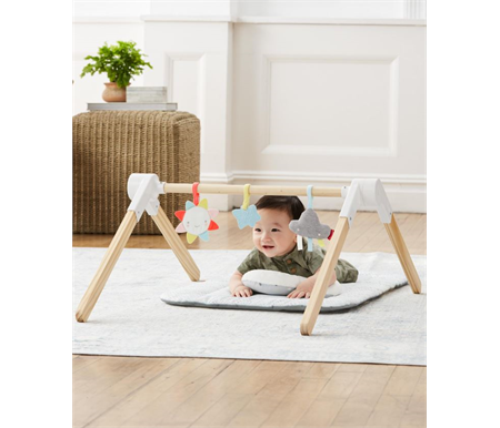 Skip Hop Silver Lining Cloud Wooden Activity Gym