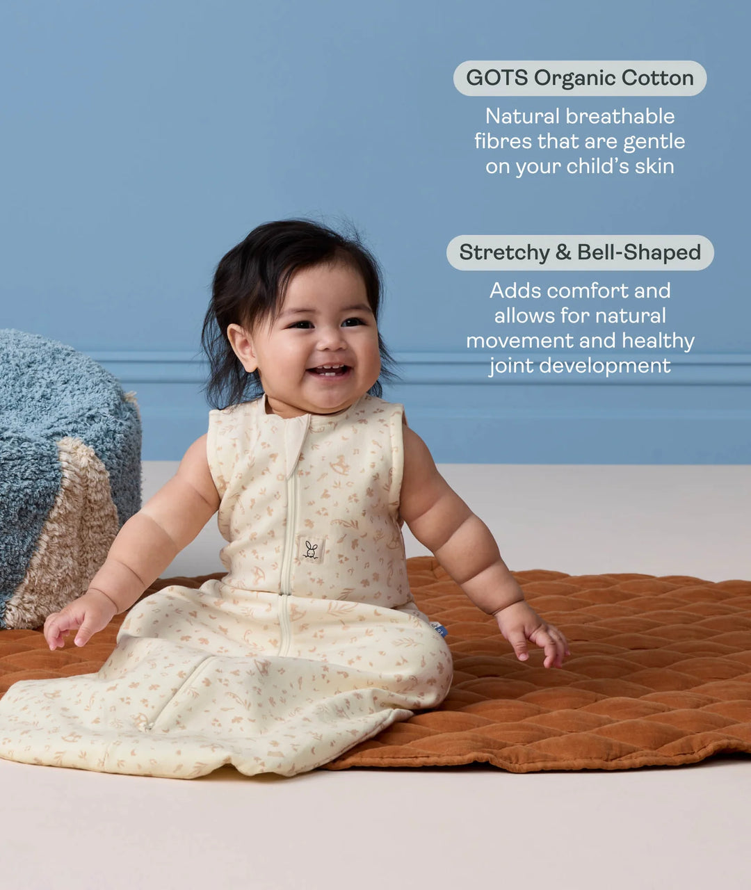 JERSEY SLEEPING BAG 1.0TOG - Lullaby