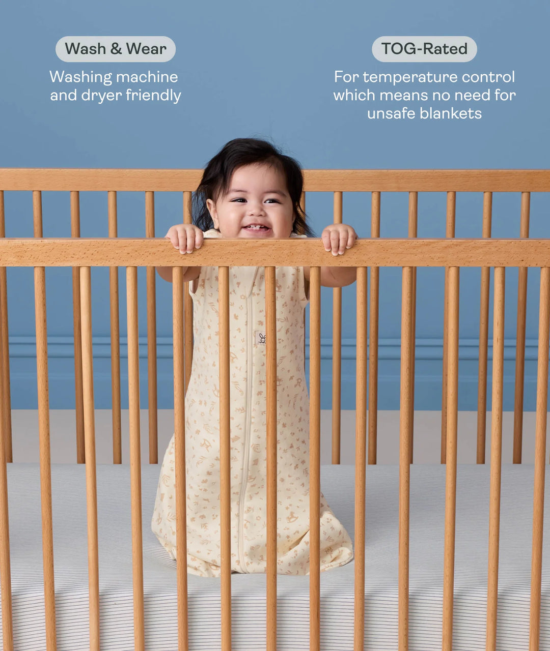 JERSEY SLEEPING BAG 1.0TOG - Lullaby